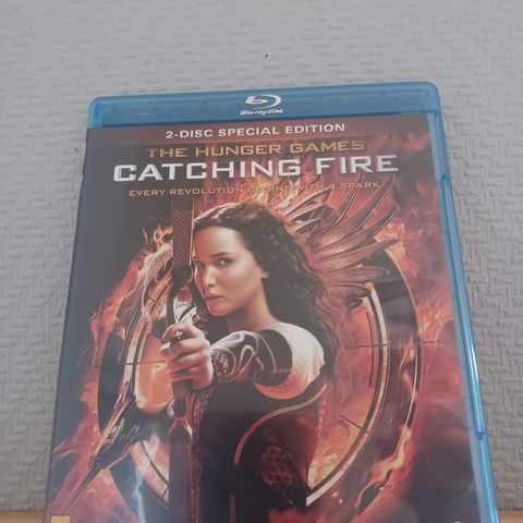 The Hunger Games: Catching Fire - Eventyr / Action (BLU-RAY) –  3 filmer for 2