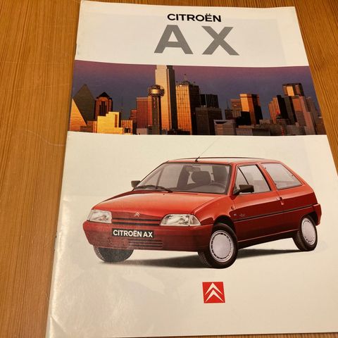 BILBROSJYRE - CITROËN AX - 1994