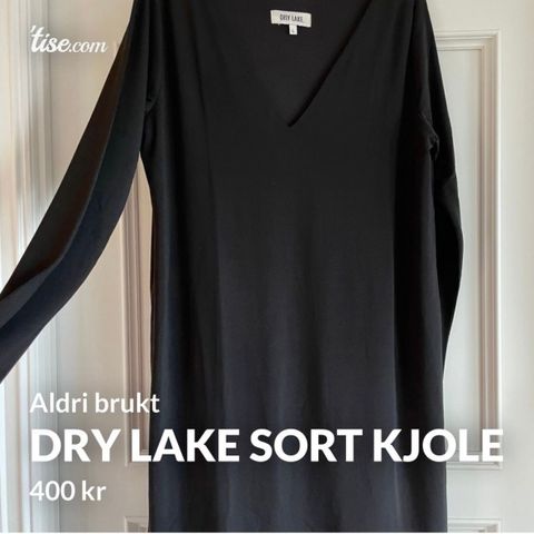 Dry Lake Sort Kjole