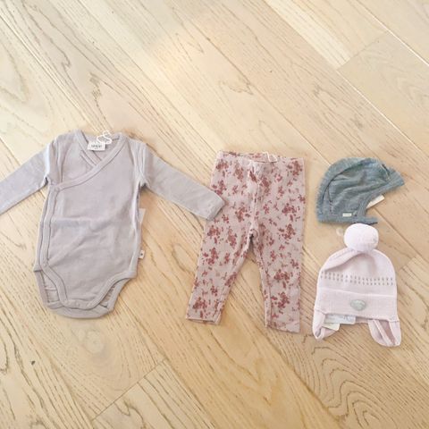Helt nye barneklær i ull 3mnd. Wheat, Lillelam og MarMar