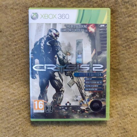 Xbox 360 spill: Crysis 2 Limited edition