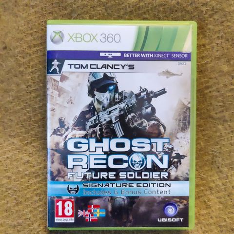 Xbox 360 spill: Ghost Recon future solider