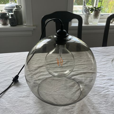 Glasslampe IKEA