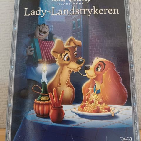 Lady og Landstrykeren - Animasjon / Familie / Musikk (DVD) –  3 filmer for 2