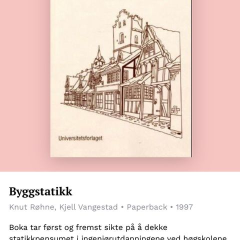 Bøker til byggingeniør - OsloMet