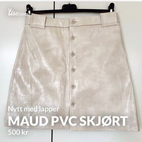 Maud PVC Skjørt