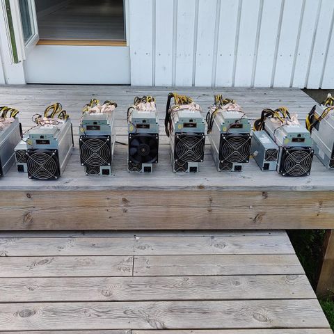 Antminer L3+ (8 Stykk)