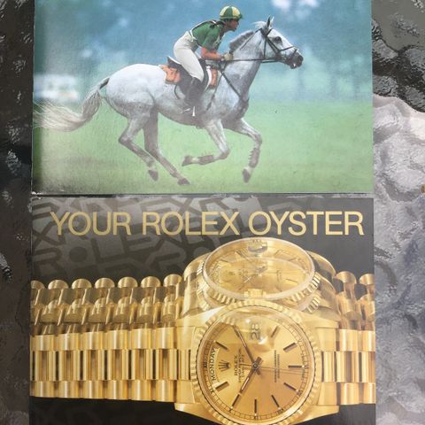 Rolex hefter fra samme år 1991