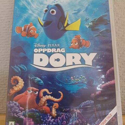 Oppdrag Dory - Eventyr / Animasjon / Komedie / Familie (DVD) –  3 filmer for 2