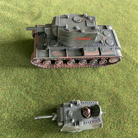 Bolt Action - WW2 Russisk KV1/KV2 tank 1/56