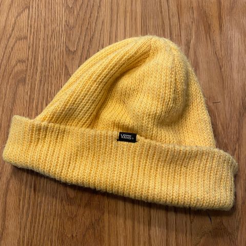 ny pris 13.8: Gul Vans beanie / lue unisex