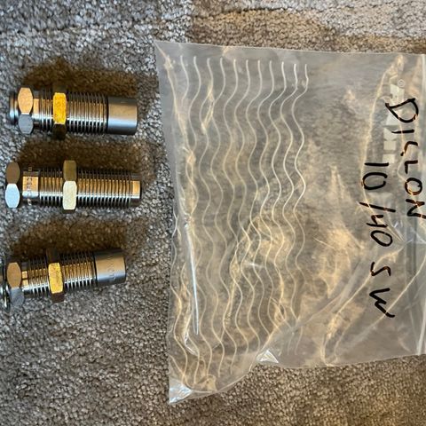 Dillon 10/40 SW diesett + Lee seating die 45 apc og 45 colt