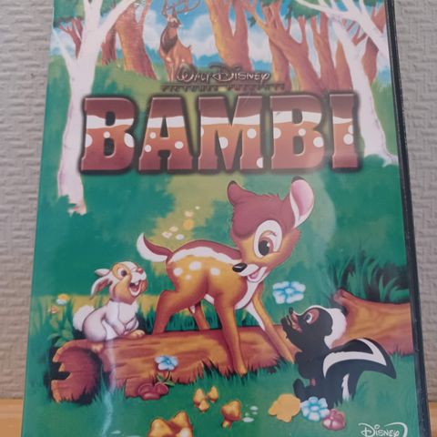 Bambi - Animasjon / Drama / Familie (DVD) –  3 filmer for 2