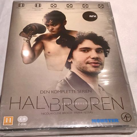 Halv broren DVD 🔥FORSEGLET!! NRK