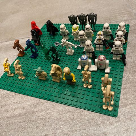 Star Wars Lego mini figurer, fra 20kr/stk