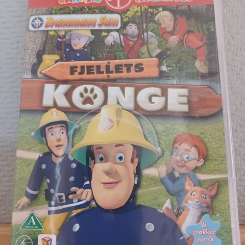 BRANNMANN SAM - FJELLETS KONGE - Animasjon (DVD) –  3 filmer for 2