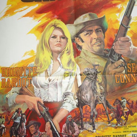 Shalako med Sean Connery   filmplakat