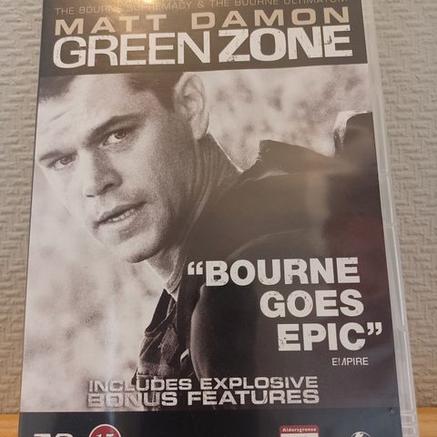 Green Zone - Krig og politikk / Action / Eventyr (DVD) –  3 filmer for 2