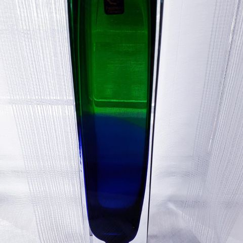 Fossheim vase grønn og blå