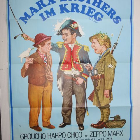 Marx Brothers filmplakat Duck Soup
