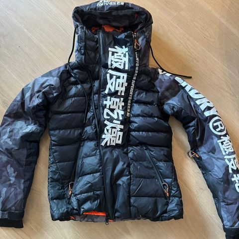 LIMITED ATTITION Superdry skijakke, boblejakke XL, div jakker, ull og turbukse