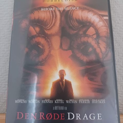 Den røde drage - Krim / Skrekk / Thriller / Drama (DVD) –  3 filmer for 2