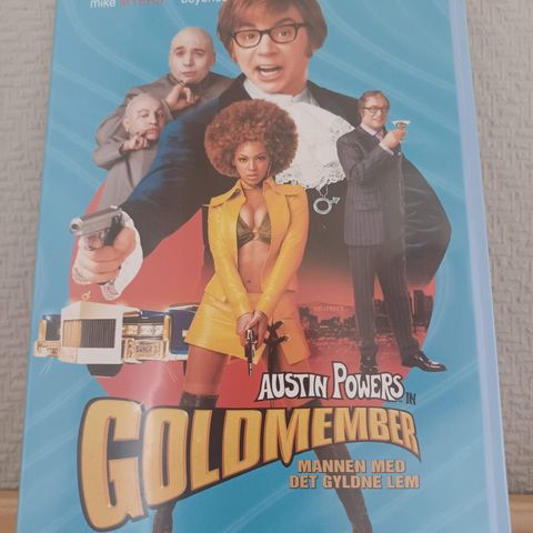 Austin Powers in Goldmember - Komedie (DVD) –  3 filmer for 2