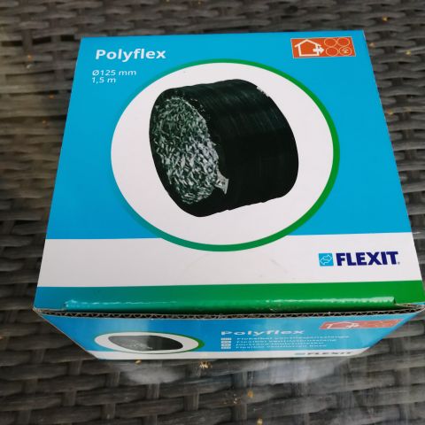 Flexit polyflex 125mm, 1,5 lengde.