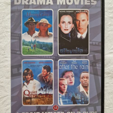 4 Great Drama Movies On 2 DVDs