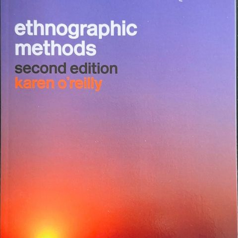 Ethnographic methods