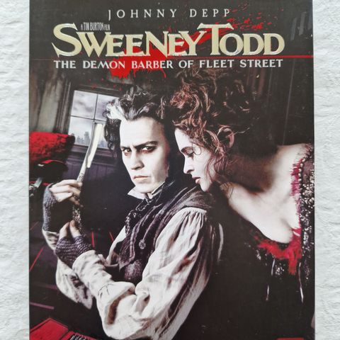 Sweeney Todd The Demon Barber Of Fleet Street (2007) DVD Film