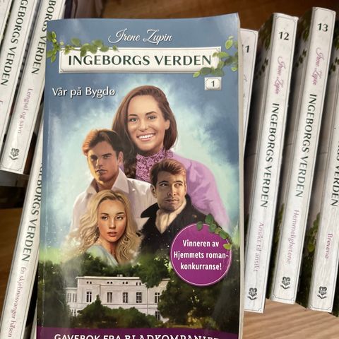 Ingeborgs verden, bokserie med 15 bøker