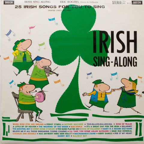 LP Eric Rogers, Denis Martin - Irish Sing-Along 1960 UK