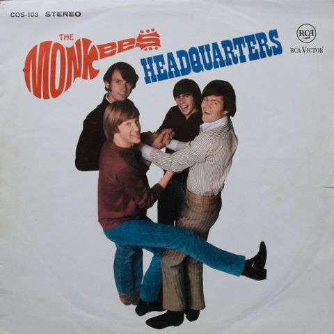 LP The Monkees - Headquarters 1967 Germany