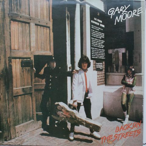 LP Gary Moore - Back On The Streets 1979 Scandinavia