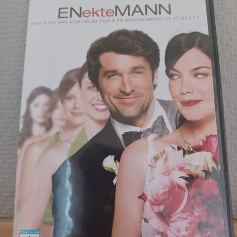 En ekte mann - Komedie / Romantikk (DVD) –  3 filmer for 2