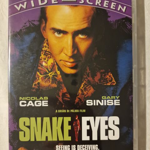 Snake Eyes (1998) Digitally Remastered Widescreen DVD Film