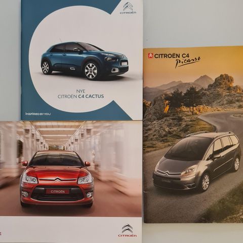 Citroën C4 brosjyrer selges