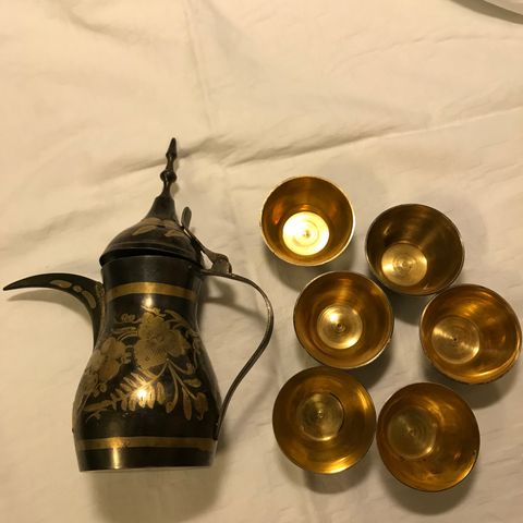 Arabisk kaffesett