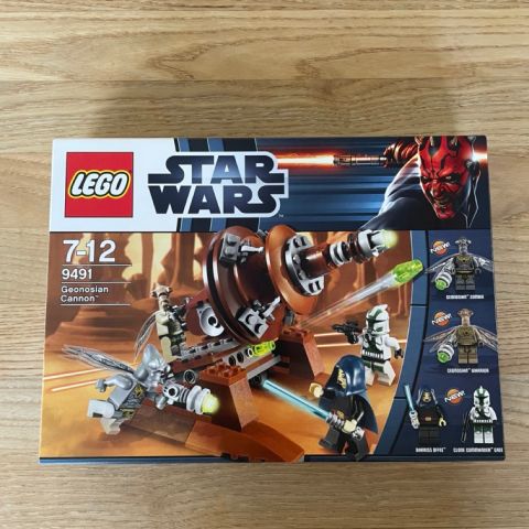 Lego Star Wars 9491 Geonosian Cannon