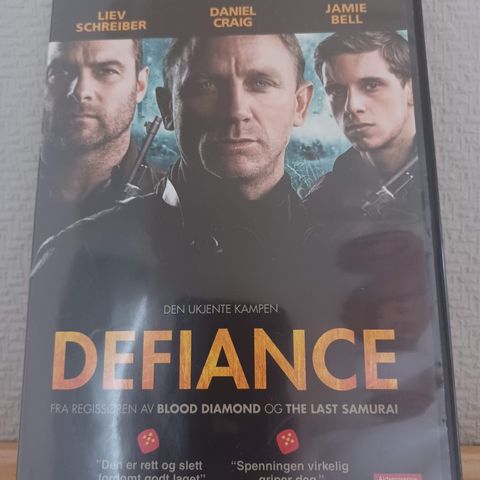 Defiance - Action / Drama / Historie (DVD) –  3 filmer for 2