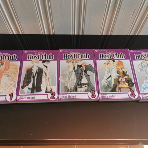 Ouran high school host club manga