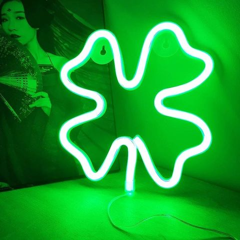 Neon Led Lampe Clover