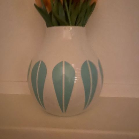 Nydelig vase som ny stor