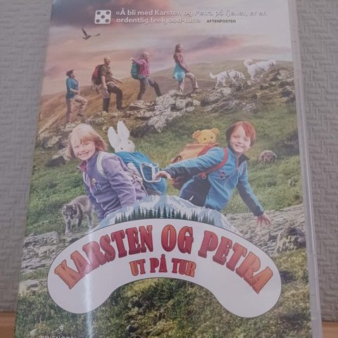 Karsten og Petra - ut på tur - Familie (DVD) –  3 filmer for 2