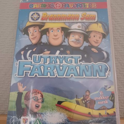 Brannmann Sam I utygt farvann -  (DVD) –  3 filmer for 2