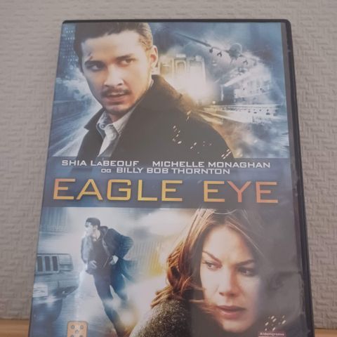 Eagle Eye - Mystikk / Thriller / Action (DVD) –  3 filmer for 2