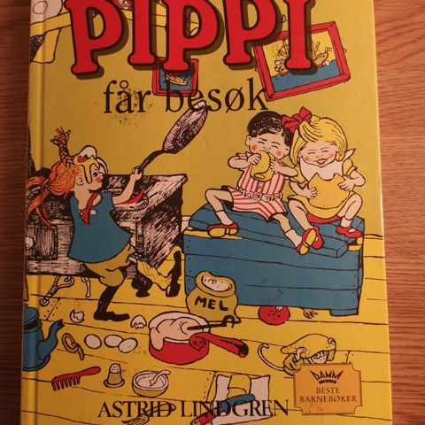 Pippi får besøk - Astrid Lindgren