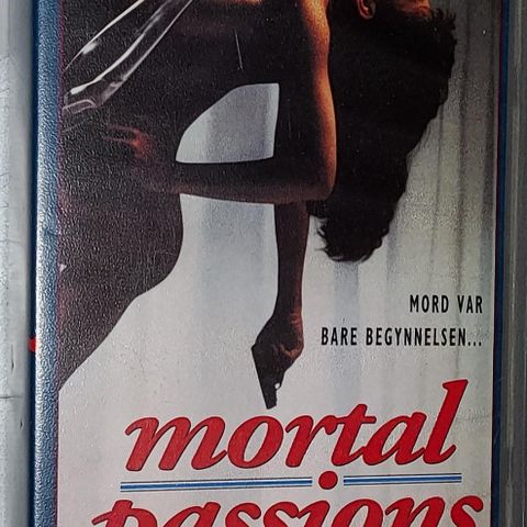 VHS SMALL BOX.MORTAL PASSIONS.