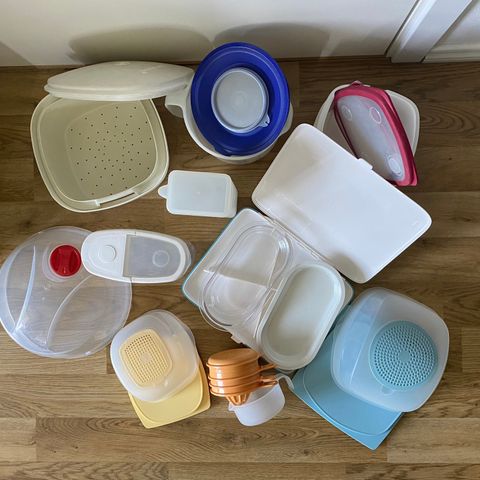 Tupperware/kjøkkenredskaper